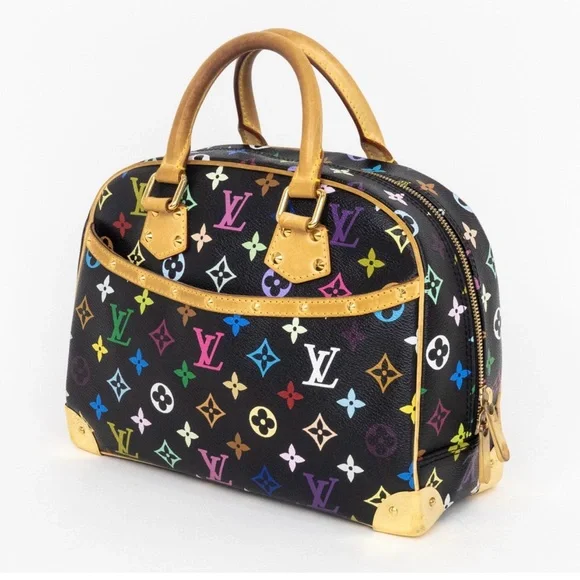 Louis Vuitton Black Multicolor Trouville - Picture 1 of 10